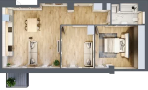 3 pokoje, mieszkanie 72,38 m², piętro 1, oferta nr B.M018, Oh! Praga, Warszawa, Praga Północ, Szmulki, ul. Białostocka 5D