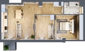 3 pokoje, mieszkanie 72,77 m², piętro 5, oferta nr B.M112, Oh! Praga, Warszawa, Praga Północ, Szmulki, ul. Białostocka 5D