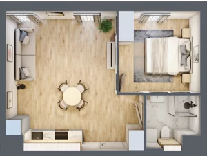 2 pokoje, mieszkanie 41,67 m², piętro 8, oferta nr A.M171, Oh! Praga, Warszawa, Praga Północ, Szmulki, ul. Białostocka 5D