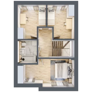Dom 113,29 m², oferta nr 63, Osada Magdalenka 2, Lesznowola, Słomin, ul. Biedronki