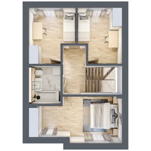 Dom 113,29 m², oferta nr 67, Osada Magdalenka 2, Lesznowola, Słomin, ul. Biedronki