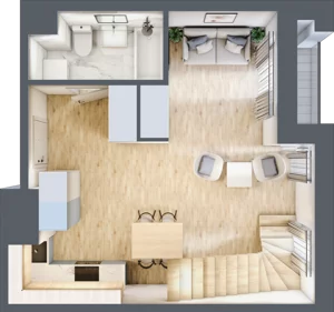 2 pokoje, apartament 63,27 m², piętro 10, oferta nr M1007, SeaBreeze, Świnoujście, Osiedle Matejki, ul. Jana Matejki 41