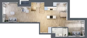 3 pokoje, apartament 119,53 m², piętro 10, oferta nr M1006, SeaBreeze, Świnoujście, Osiedle Matejki, ul. Jana Matejki 41