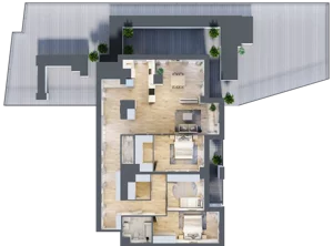 4 pokoje, apartament 120,82 m², piętro 6, oferta nr M607, SeaBreeze, Świnoujście, Osiedle Matejki, ul. Jana Matejki 41
