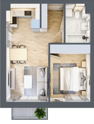 2 pokoje, mieszkanie 37,36 m², piętro 3, oferta nr CM24, Nowa Słodownia, Nysa, ul. Słowiańska 18