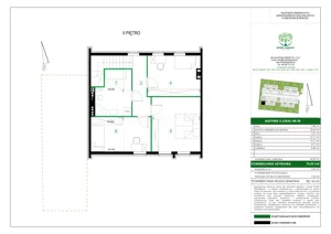 4 pokoje, mieszkanie 76,02 m², piętro 1, oferta nr 5B, Nowe Ogrody, Warszawa, Wawer, Zerzeń, ul. Kuligowska 3B