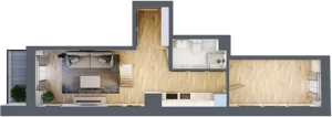 4 pokoje, mieszkanie 75,05 m², piętro 4, oferta nr A27, Lelewela 9, Wrocław, Stare Miasto, ul. Joachima Lelewela 9