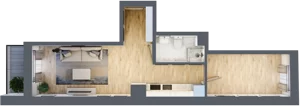 2 pokoje, mieszkanie 37,84 m², piętro 2, oferta nr A13, Lelewela 9, Wrocław, Stare Miasto, ul. Joachima Lelewela 9
