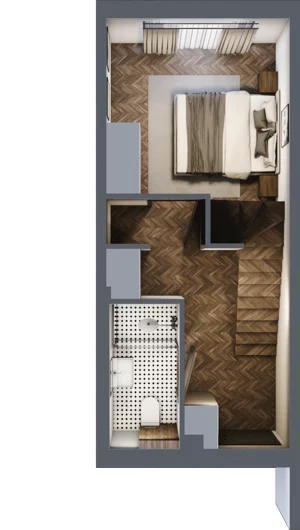 4 pokoje, mieszkanie 63,49 m², piętro 1, oferta nr L2, Zgodna Park, Libertów, ul. Zgodna