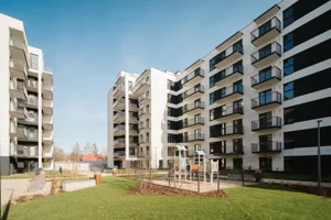 Aurora, nowe mieszkania, Heimstaden Poland, ul. Wschodu Słońca 11A, 9A, Włochy (Raków), Warszawa