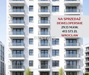 Mieszkanie jednopokojowe 29,13 m², Wrocław, Fabryczna, Sprzedaż