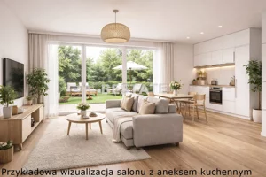 Mieszkanie dwupokojowe 43,30 m², Siechnice, Sprzedaż