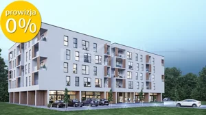 Mieszkanie dwupokojowe 44,05 m², Brzeg, Sprzedaż
