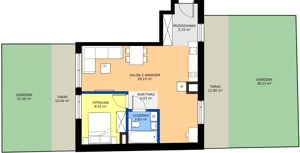 2 pokoje, mieszkanie 47,73 m², parter, oferta nr 1, Fabryka na Pradze Radzymińska 14, Warszawa, Praga Północ, ul. Radzymińska 14