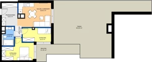 3 pokoje, mieszkanie 51,74 m², piętro 2, oferta nr 25, Fabryka na Pradze Radzymińska 14, Warszawa, Praga Północ, ul. Radzymińska 14