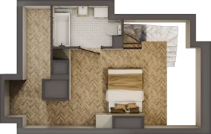 1 pokój, apartament 47,37 m², piętro 2, oferta nr 75, Marina Residence Puck, Puck, ul. Aleja Lipowa 4