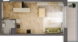 3 pokoje, apartament 70,02 m², piętro 2, oferta nr 78, Marina Residence Puck, Puck, ul. Aleja Lipowa 4
