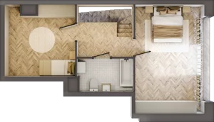 3 pokoje, apartament 70,02 m², piętro 2, oferta nr 78, Marina Residence Puck, Puck, ul. Aleja Lipowa 4