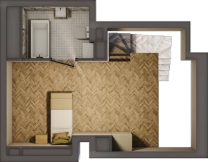 1 pokój, apartament 47,95 m², piętro 2, oferta nr 17, Marina Residence Puck, Puck, ul. Aleja Lipowa 4