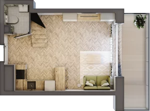 2 pokoje, apartament 59,95 m², piętro 2, oferta nr 20, Marina Residence Puck, Puck, ul. Aleja Lipowa 4