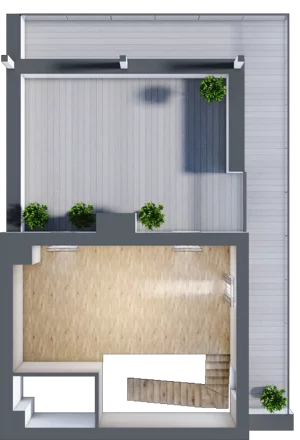 1 pokój, mieszkanie 65,48 m², piętro 3, oferta nr M26, Osiedle Wędrowna bud. B1, Lublin, Sławin, ul. Wędrowna