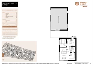5 pokoi, mieszkanie 101,30 m², parter, oferta nr B4, Kosocicka Ambient, Kraków, Podgórze Duchackie, Piaski Wielkie, ul. Kosocicka