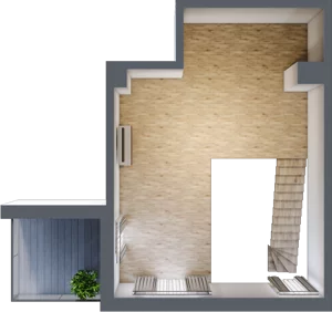1 pokój, mieszkanie 67,54 m², parter, oferta nr B’.5, Osiedle Maureska, Toruń, Wrzosy, JAR, ul. Konrada Grasera 2 / Strobanda 6