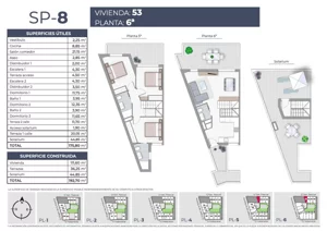 4 pokoje, mieszkanie 111,60 m², piętro 5, oferta nr 53, Av. de las Habaneras, Torrevieja, Av. de las Habaneras