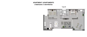 3 pokoje, mieszkanie 60,68 m², piętro 1, oferta nr 2, Rda. Jose Samper Garcia, Torrevieja, Rda. Jose Samper Garcia