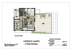 Dom 196,90 m², oferta nr MARTA, Juan Marsa, Dehesa de Campoamor, c. Juan Marse