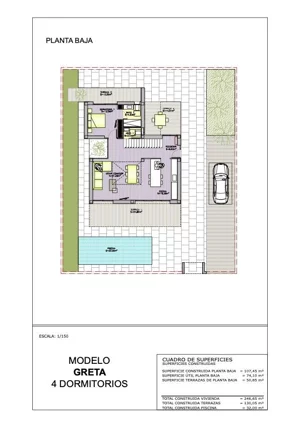 Dom 246,65 m², oferta nr GRETA, Juan Marsa, Dehesa de Campoamor, c. Juan Marse