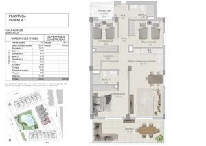 5 pokoi, mieszkanie 174,43 m², parter, oferta nr 2/5/1., Santa Pola, Santa Pola, c. Toledo