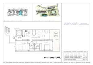 3 pokoje, apartament 77,69 m², parter, oferta nr V2-4, Pablo Picasso, Orihuela Costa, c. Orihuela Costa