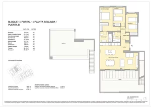 4 pokoje, mieszkanie 94,47 m², parter, oferta nr Block 1 P2-3A, Arroyo Enmedio, Estepona, Av. Bernardo de Galvez