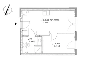 Obiekt 34,33 m², oferta nr 47, RZ21 lokale usługowe, Warszawa, Wilanów, ul. Aleja Rzeczypospolitej 21 