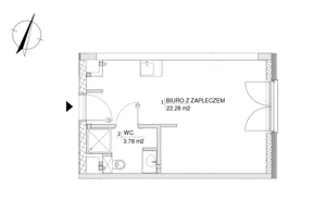 Obiekt 26,06 m², oferta nr 50, RZ21 lokale usługowe, Warszawa, Wilanów, ul. Aleja Rzeczypospolitej 21 