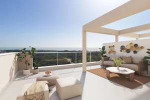 Penthouse dwupokojowy 80,00 m², Hiszpania, Mijas Costa, Sprzedaż