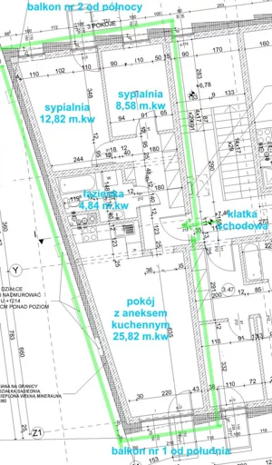 3 pokoje, mieszkanie 60,00 m², piętro 2, oferta nr 22_18, Wyszyńskiego, Gniezno, ul. Wyszyńskiego