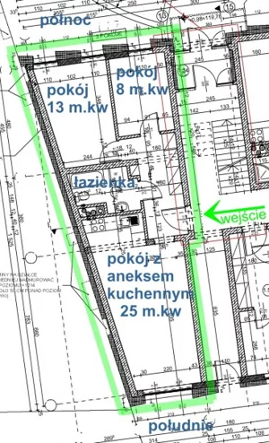 3 pokoje, mieszkanie 60,60 m², parter, oferta nr 22_6, Wyszyńskiego, Gniezno, ul. Wyszyńskiego