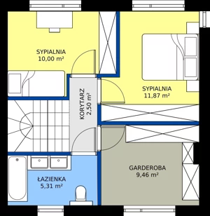 Dom 131,98 m², oferta nr A1, Juranda Village, Warszawa, Białołęka, Brzeziny, ul. Piasta Kołodzieja