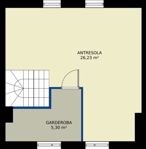 Dom 112,64 m², oferta nr L1, Juranda Village, Warszawa, Białołęka, Brzeziny, ul. Piasta Kołodzieja