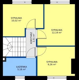 Dom 112,60 m², oferta nr P1, Juranda Village, Warszawa, Białołęka, Brzeziny, ul. Piasta Kołodzieja