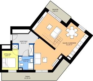 4 pokoje, mieszkanie 82,88 m², piętro 3, oferta nr M16, Madalińskiego, Gdańsk, Chełm, ul. Antoniego Madalińskiego