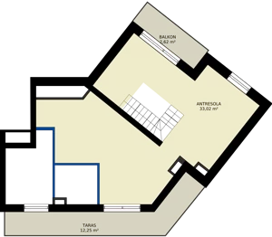 4 pokoje, mieszkanie 82,88 m², piętro 3, oferta nr M16, Madalińskiego, Gdańsk, Chełm, ul. Antoniego Madalińskiego