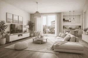 Mieszkanie trzypokojowe 58,43 m², Jabłonna, Sprzedaż