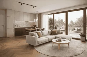 Mieszkanie trzypokojowe 57,39 m², Janczewice, Sprzedaż