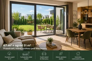 Mieszkanie trzypokojowe 66,23 m², Lesznowola, Sprzedaż