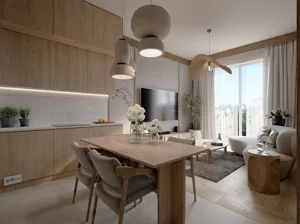 Mieszkanie trzypokojowe 68,97 m², Wiązowna, Sprzedaż