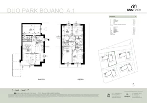 Dom 131,08 m², oferta nr A1, Duo Park, Bojano, ul. Czynu Tysiąclecia