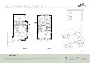 Dom 131,08 m², oferta nr C1, Duo Park, Bojano, ul. Czynu Tysiąclecia